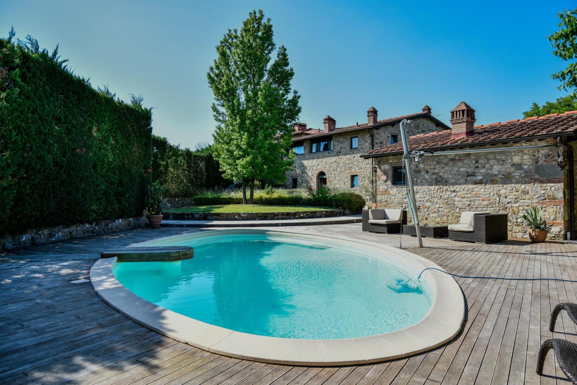 Appartamento In Villa Con Piscina - Mhateria Relais Риньяно-сулл'Арно Екстер'єр фото